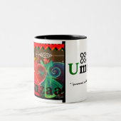 Umoja! - Kwanzaa Zweifarbige Tasse (Mittel)