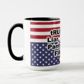 UMP: Lügner, Lügner, Feuermäuse Tasse (Links)