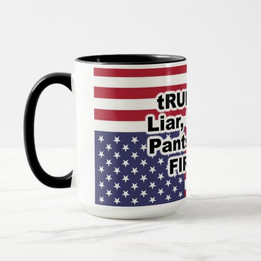 UMP: Lügner, Lügner, Feuermäuse Tasse (Links)