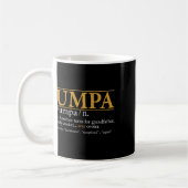 Umpa Definition Fathers Day Gift Opa Geschenk Kaffeetasse (Links)