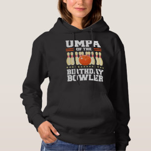 Umpa der Bowler-Tag-Bowling-Party-Kapelle Hoodie