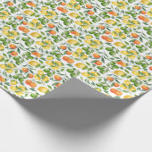 Umpackpapier für Zitrusfrüchte Geschenkpapier (Ecke)