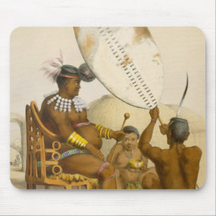 Umpanda der König des Amazulu, überziehen 11 'vo Mousepad