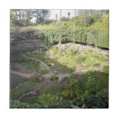 Umpherston Sinkhole Verstecktes Heiligtum Fliese (Vorderseite)