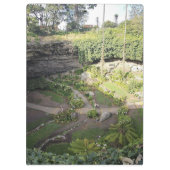 Umpherston Sinkhole Verstecktes Heiligtum Klemmbrett (Rückseite)