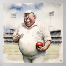 Umpire - ArchivCricket Print