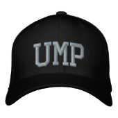 Umpire Bestickte Baseballkappe (Vorderseite)