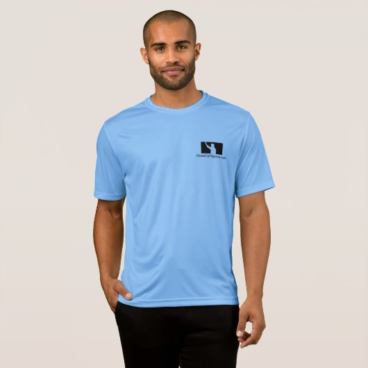 Umpire Blue CCS-Logo Sporting T - Shirt (Vorne ganz)