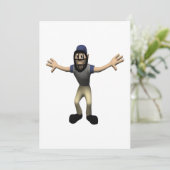 Umpire Einladung (Stehend Vorderseite)