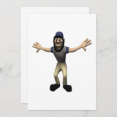 Umpire Einladung (Vorne/Hinten)