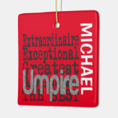 Umpire Extraordinaire CUSTOM Keramikornament (Links)