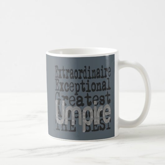 Umpire Extraordinaire Kaffeetasse (Rechts)