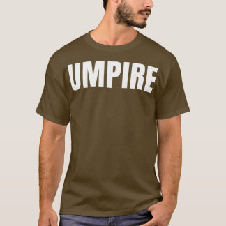 Umpire Funny Job Title Professionelle Geburtstagsg T-Shirt