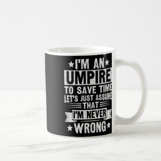 Umpire Funny Sketll Design For An Umpire  Kaffeetasse