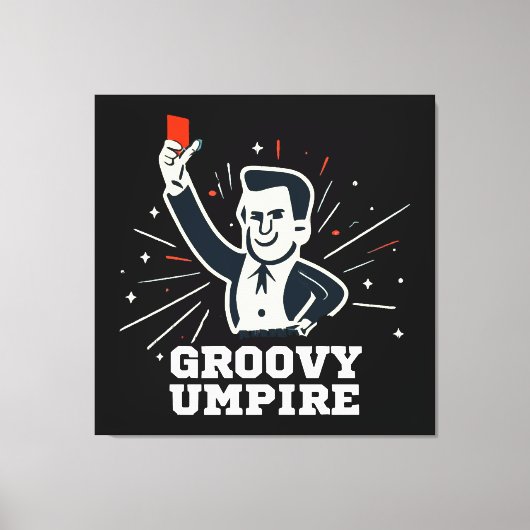 Umpire Leinwanddruck (Vorderseite)