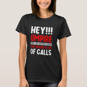 Umpire Sport Rules Moderator Overseer Schiedsricht T-Shirt