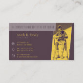 Umpire | Tennis Visitenkarte (Vorderseite)