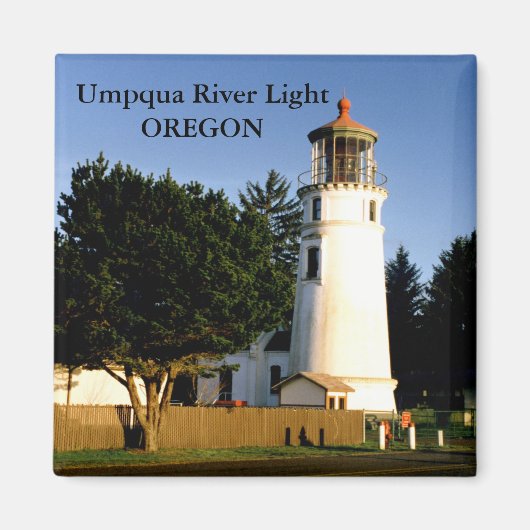 Umpqua River Light, Oregon Magnet (Vorne)
