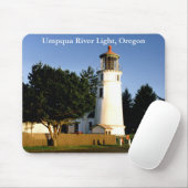 Umpqua River Light, Oregon Mousepad (Mit Mouse)