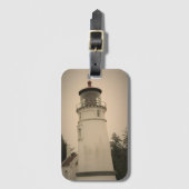Umpqua River Lighthouse Gepäckanhänger (Vorderseite Vertikal)