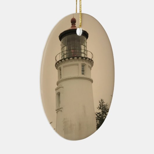 Umpqua River Lighthouse Keramik Ornament (Rechts)