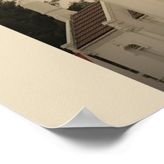 Umpqua River Lighthouse Poster (Ecke)