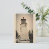 Umpqua River Lighthouse Postkarte (Stehend Vorderseite)