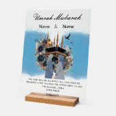Umrah Mubarak Acrylschild (Winkel)