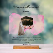Umrah Mubarak Acrylschild (Neutral)