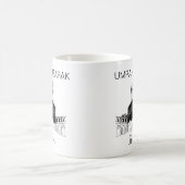 Umrah Mubarak Hajj Mubarak Kaabah Name Tasse (Mittel)