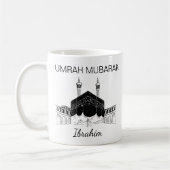 Umrah Mubarak Hajj Mubarak Kaabah Name Tasse (Links)