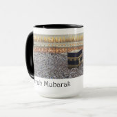 Umrah Mubarak Tasse (Vorderseite Links)