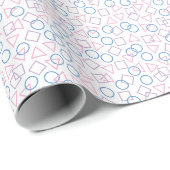 Umrandungspapier Geschenkpapier (Rolleneckpunkt)