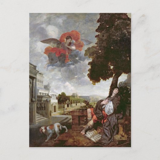 Umrechnung von St. Augustine, c.1663 Postkarte (Vorderseite)