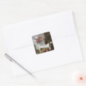 Umrechnung von St. Augustine, c.1663 Quadratischer Aufkleber (Umschlag)