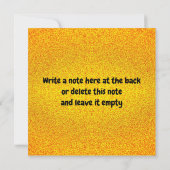 Umrechnungstabelle für goldene Küchen (Rückseite)