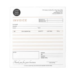 Umsätze für moderne kleine Unternehmen mit Umsätze Notizblock