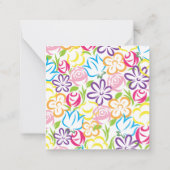 Umschalt-Dress-Personalisierte Geschenkkarten Mitteilungskarte (Rückseite)