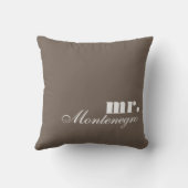 Umschaltbare Throw-Kissen Herr und Frau Kissen (Rückseite)