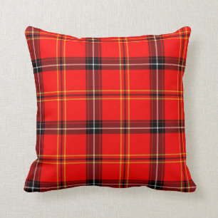 Umschaltbarer Tartan-kariertes Entwurfthrow-Kissen Kissen