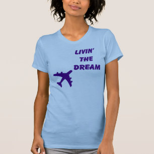 Umschaltbares Lila T-Shirt