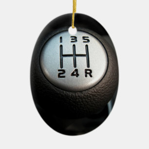 Umschalttaste - Kästchen für das Getriebe Keramik Ornament