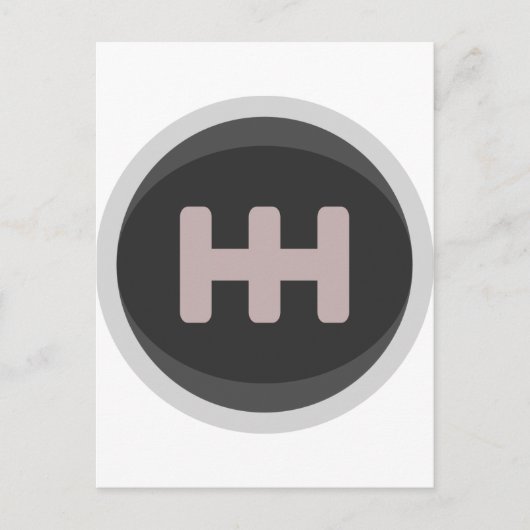 Umschalttaste Postkarte (Vorderseite)