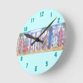 UMSCHALTTASTE RUNDE WANDUHR (Winkel)