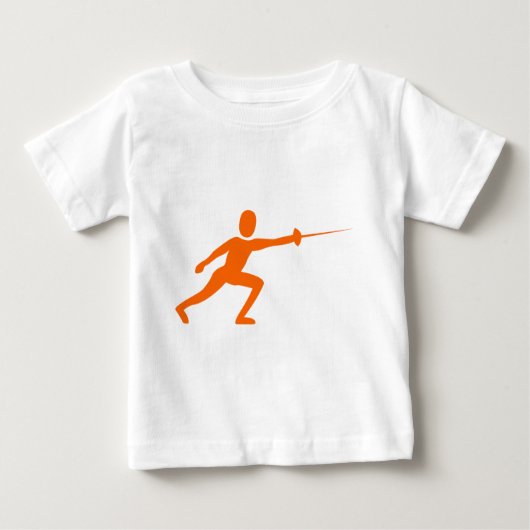 Umschalung Abbildung: Orange Baby T-shirt (Vorderseite)