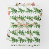 Umschlag (3 Muster) - Hawaiisch Geschenkpapier Set (Beispiel)