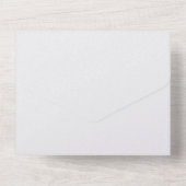 Umschlag All In One Einladung (Rückseite)