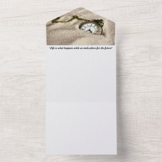 Umschlag All In One Einladung (Innen Boden)