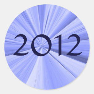 Umschlag Aufkleber 2012