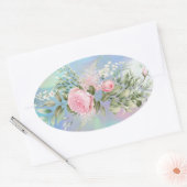 Umschlag Aufkleber Blume Stickers (Umschlag)